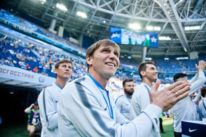 Церемония чествования победителей первенства России по футболу U-16