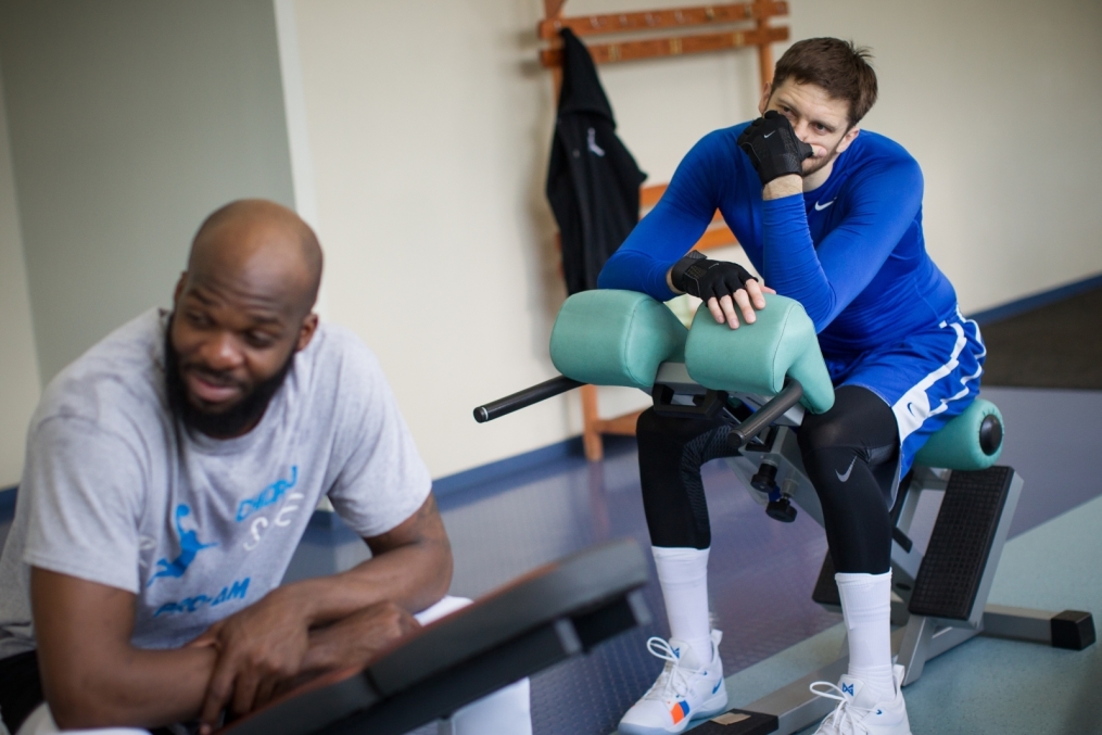 «Зенит» начал подготовку к плей-офф Единой лиги ВТБ. Тренировка в «Газпром» — Академии