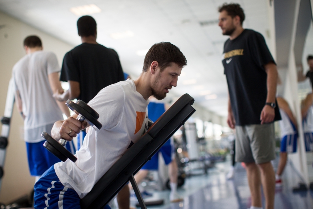 «Зенит» начал подготовку к плей-офф Единой лиги ВТБ. Тренировка в «Газпром» — Академии