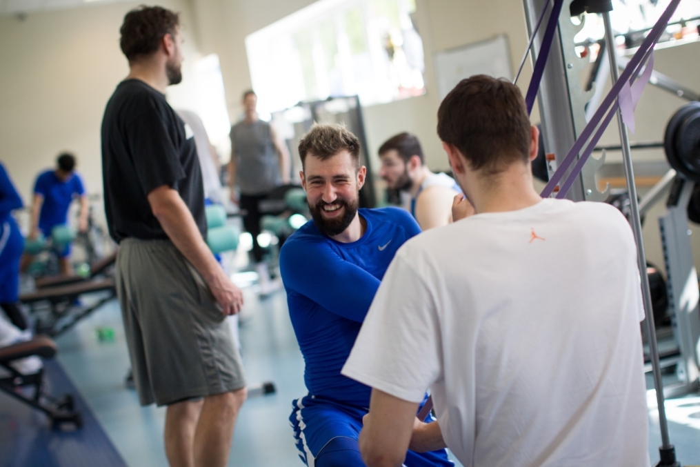 «Зенит» начал подготовку к плей-офф Единой лиги ВТБ. Тренировка в «Газпром» — Академии