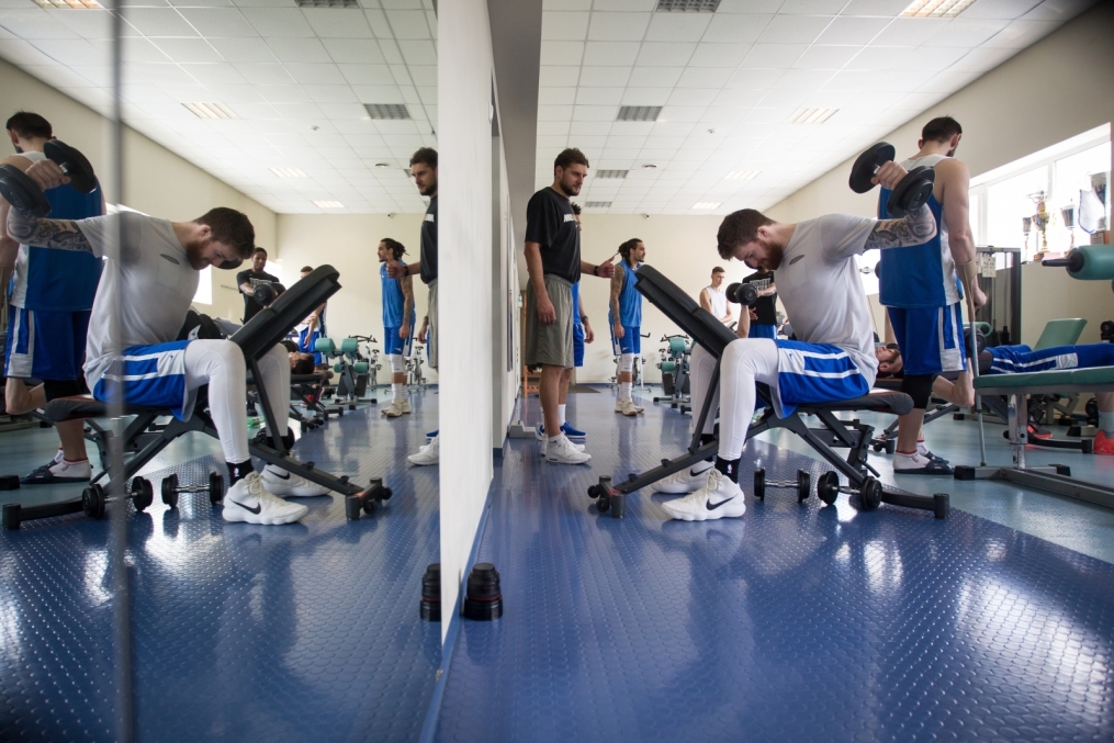 «Зенит» начал подготовку к плей-офф Единой лиги ВТБ. Тренировка в «Газпром» — Академии