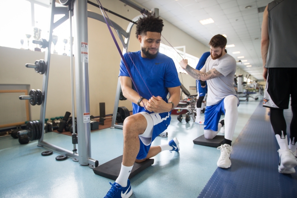 «Зенит» начал подготовку к плей-офф Единой лиги ВТБ. Тренировка в «Газпром» — Академии