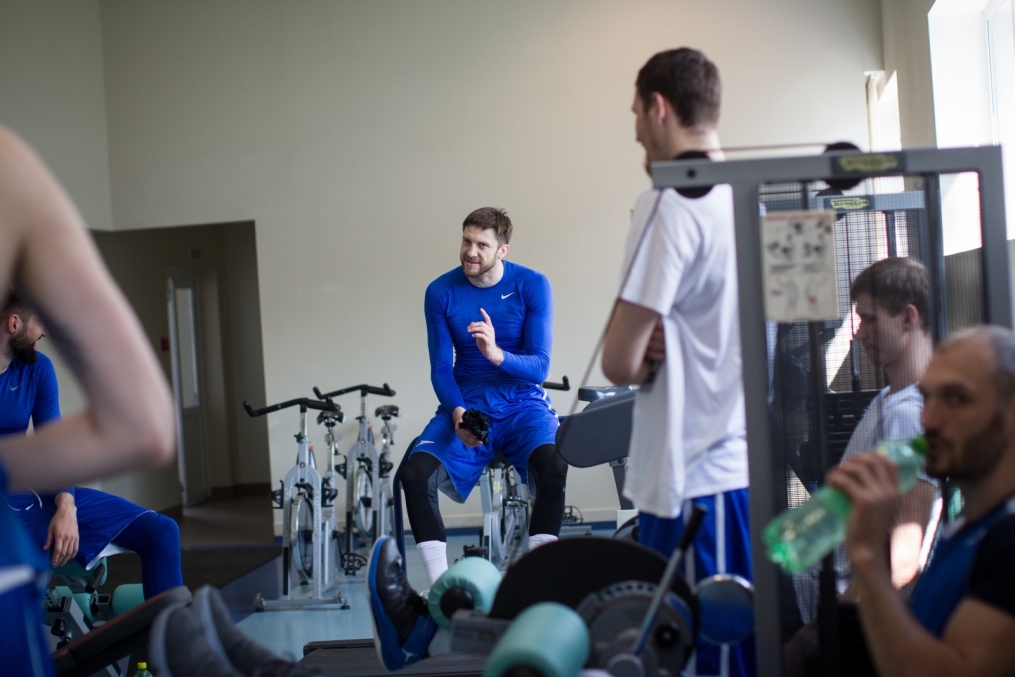 «Зенит» начал подготовку к плей-офф Единой лиги ВТБ. Тренировка в «Газпром» — Академии