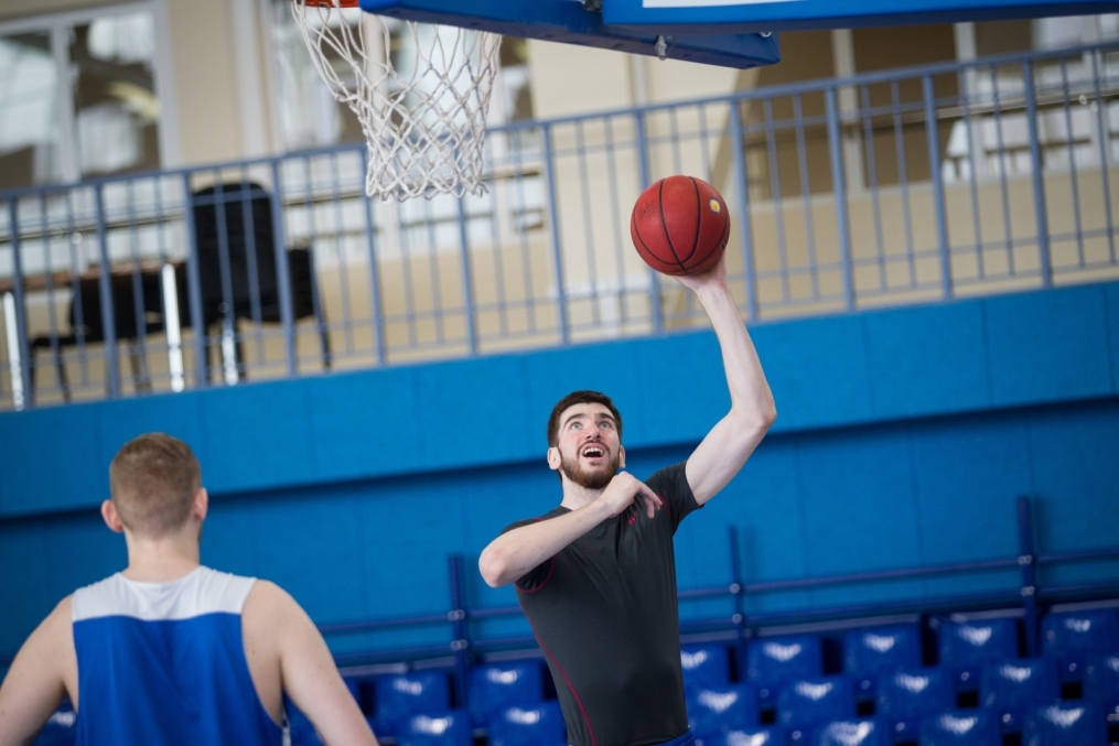 «Зенит» начал подготовку к плей-офф Единой лиги ВТБ. Тренировка в «Газпром» — Академии