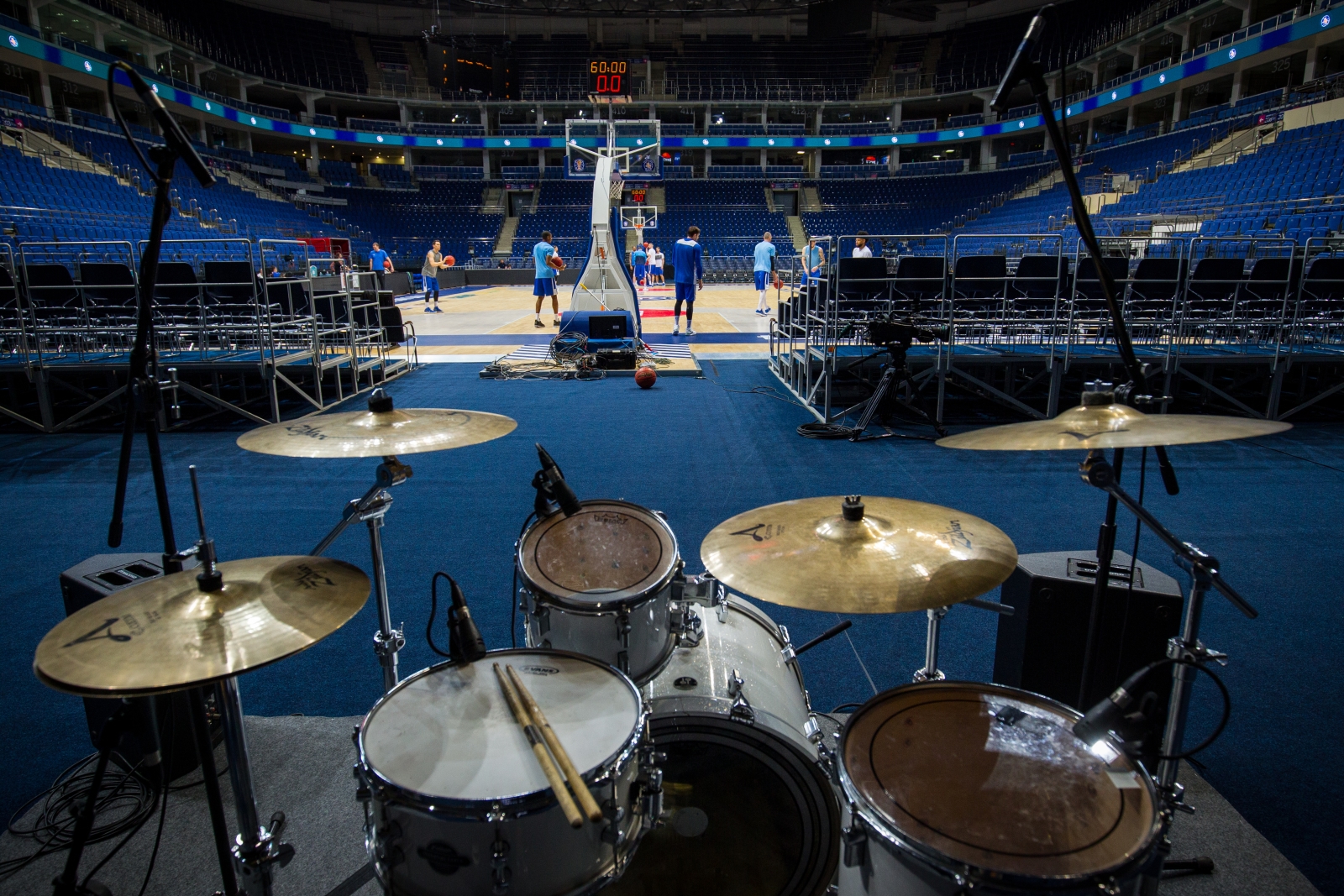 «Финал Четырех» Единой лиги ВТБ. Тренировка  «Зенита» перед матчем с ЦСКА