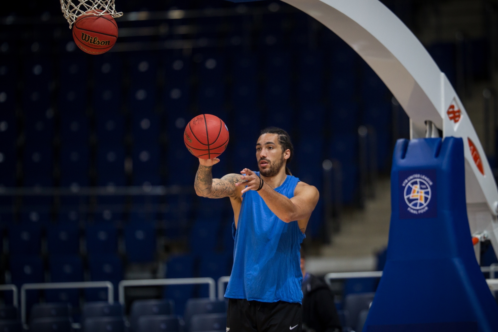 «Финал Четырех» Единой лиги ВТБ. Тренировка  «Зенита» перед матчем с ЦСКА