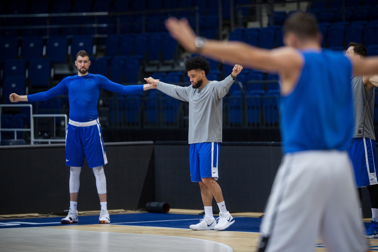 «Финал Четырех» Единой лиги ВТБ. Тренировка«Зенита» перед матчем с УНИКСом