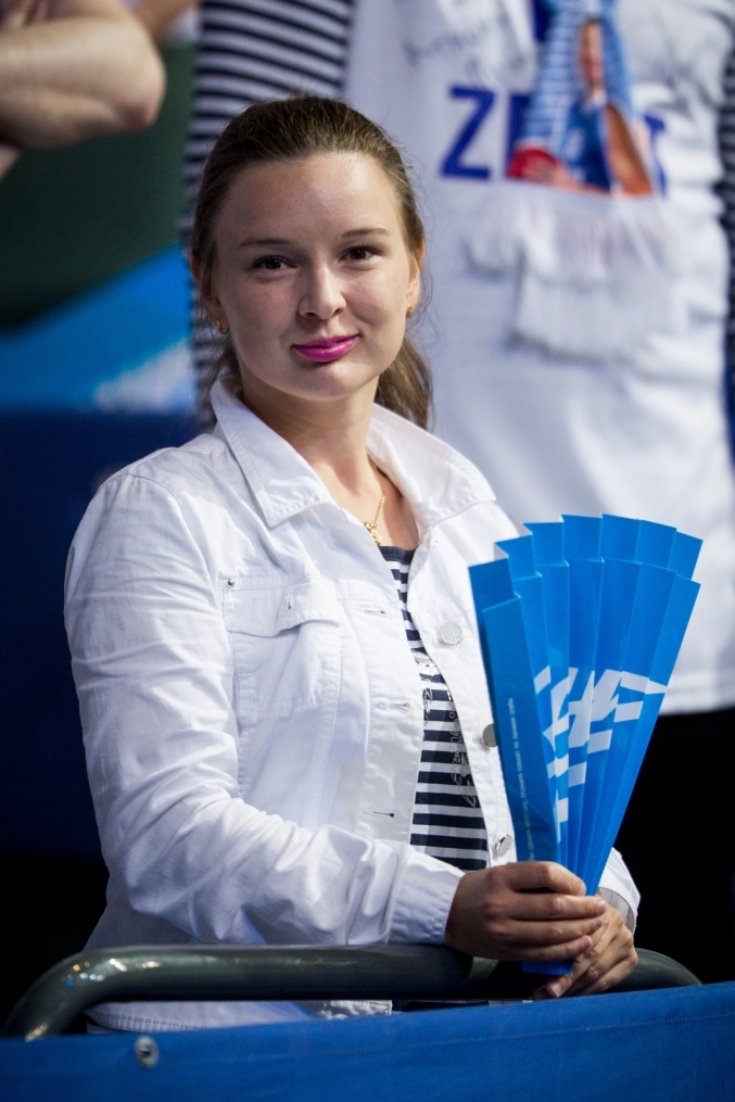 Болельщики на метче за третье место Единой Лиги ВТБ 2017/2018 УНИКС — «Зенит»