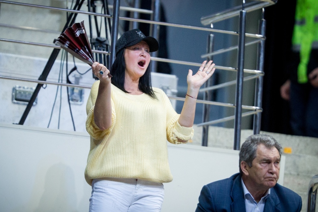 Болельщики на метче за третье место Единой Лиги ВТБ 2017/2018 УНИКС — «Зенит»