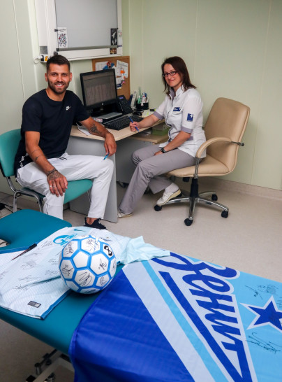 Третий день медосмотра футболистов «Зенита»