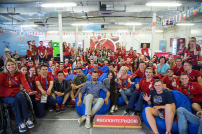 Сергей Семак встретился с волонтерами Чемпионата мира по футболу FIFA 2018