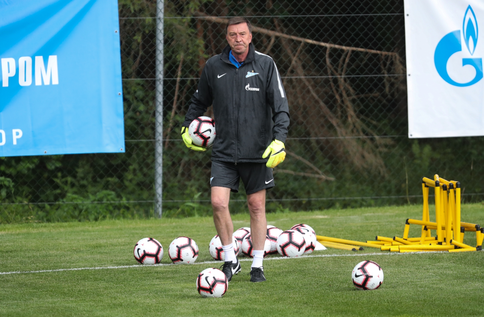 Вторые «Газпром» — тренировочные сборы в Австрии: вечерняя тренировка 5 июля