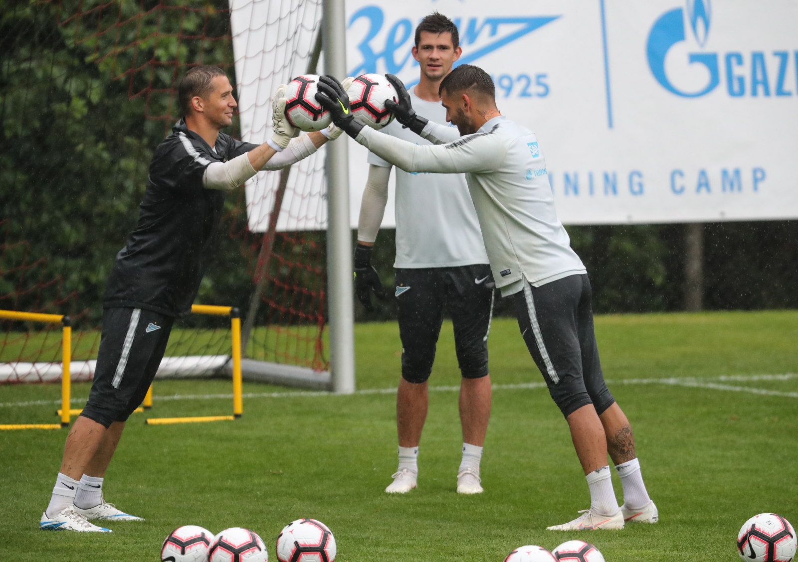 Вторые «Газпром» — тренировочные сборы в Австрии: вечерняя тренировка 5 июля