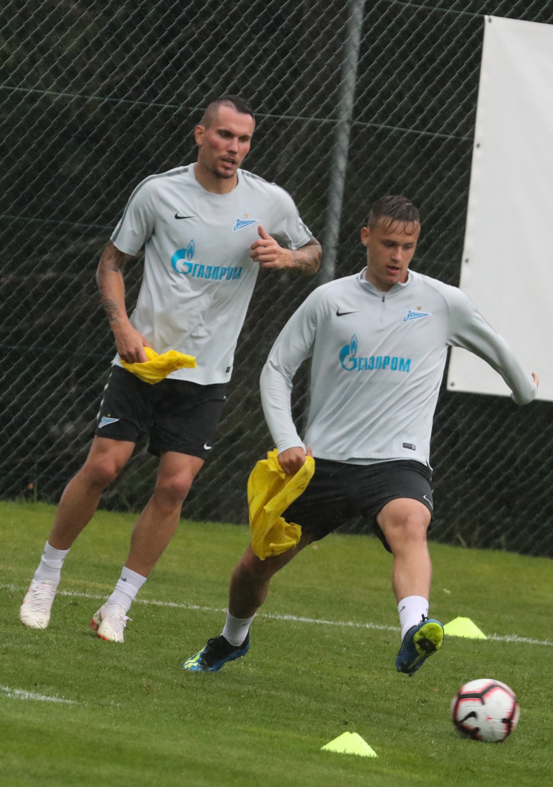 Вторые «Газпром» — тренировочные сборы в Австрии: вечерняя тренировка 5 июля