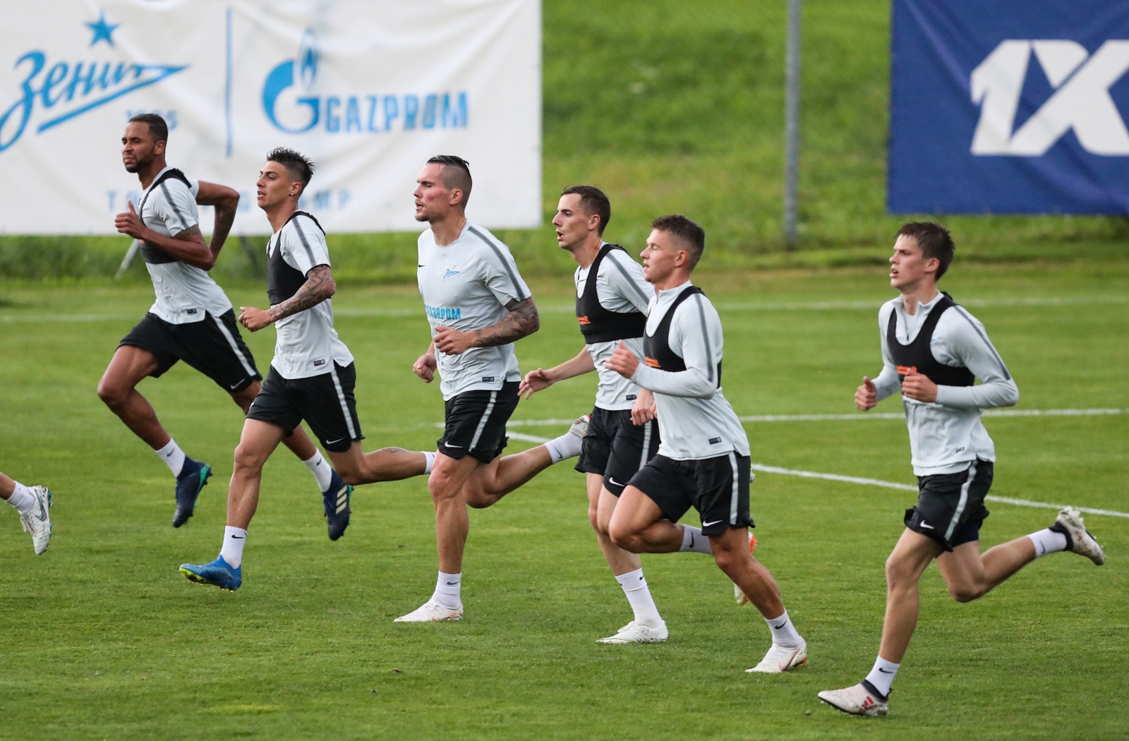 Вторые «Газпром» — тренировочные сборы в Австрии: вечерняя тренировка 5 июля
