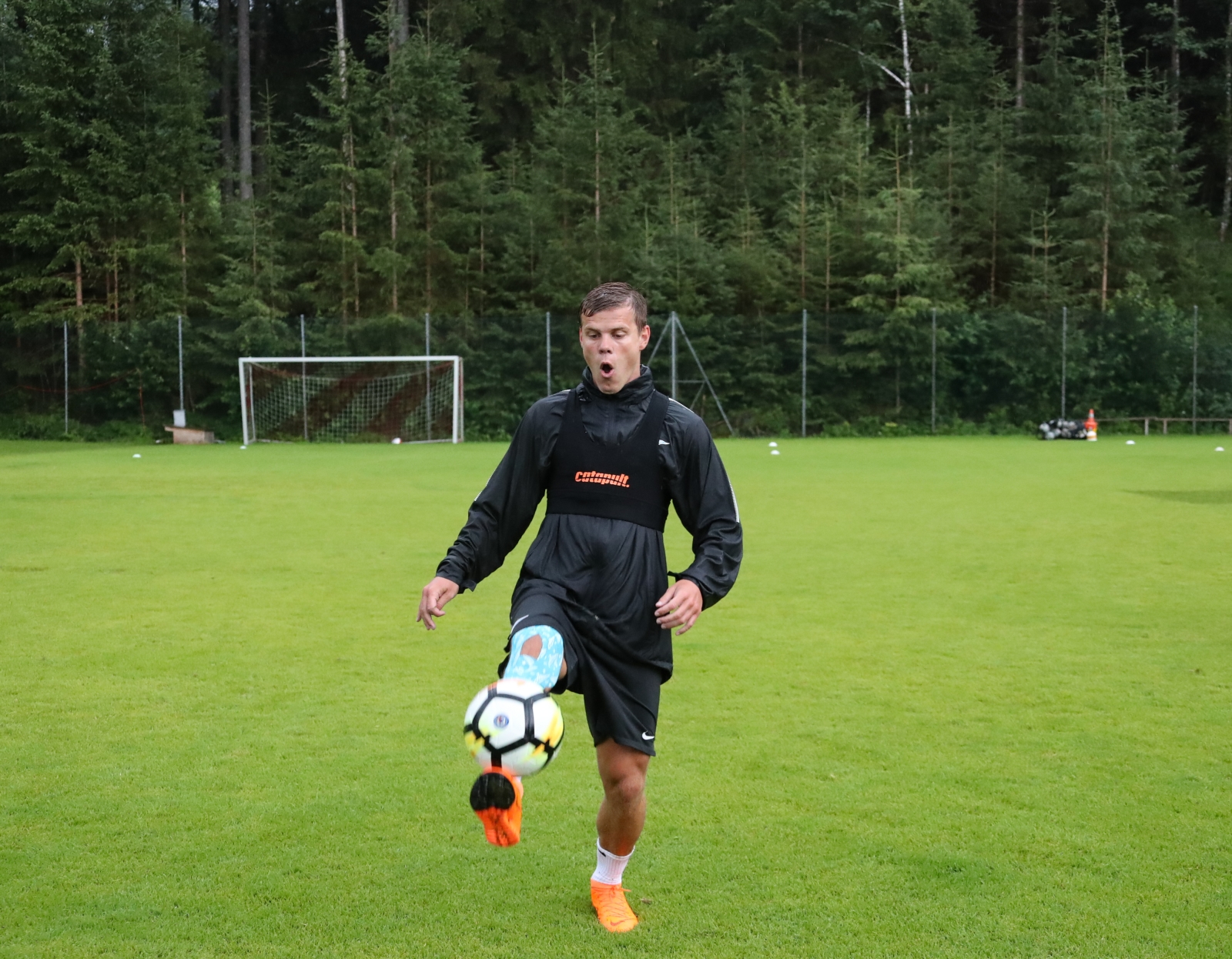 Вторые «Газпром» — тренировочные сборы в Австрии: вечерняя тренировка 5 июля