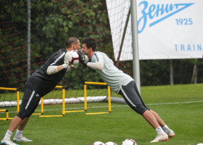 Вторые «Газпром» — тренировочные сборы в Австрии: вечерняя тренировка 5 июля