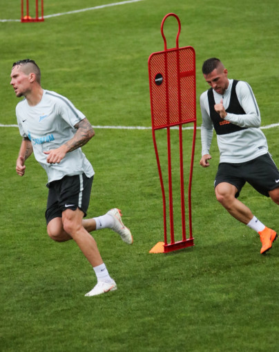 Вторые «Газпром» — тренировочные сборы в Австрии: вечерняя тренировка 5 июля