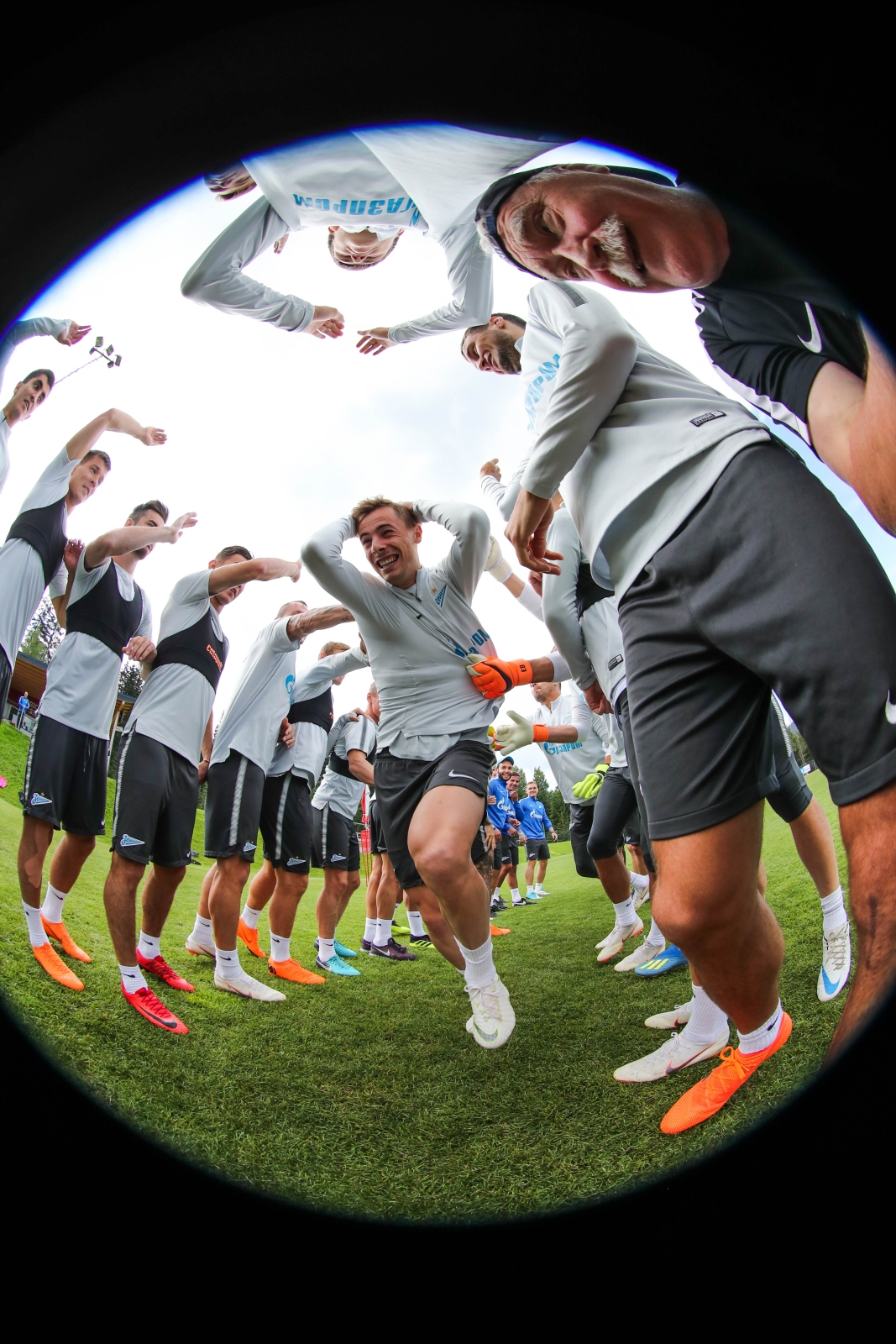 Вторые «Газпром» — тренировочные сборы в Австрии: 9 июля, утренняя тренировка