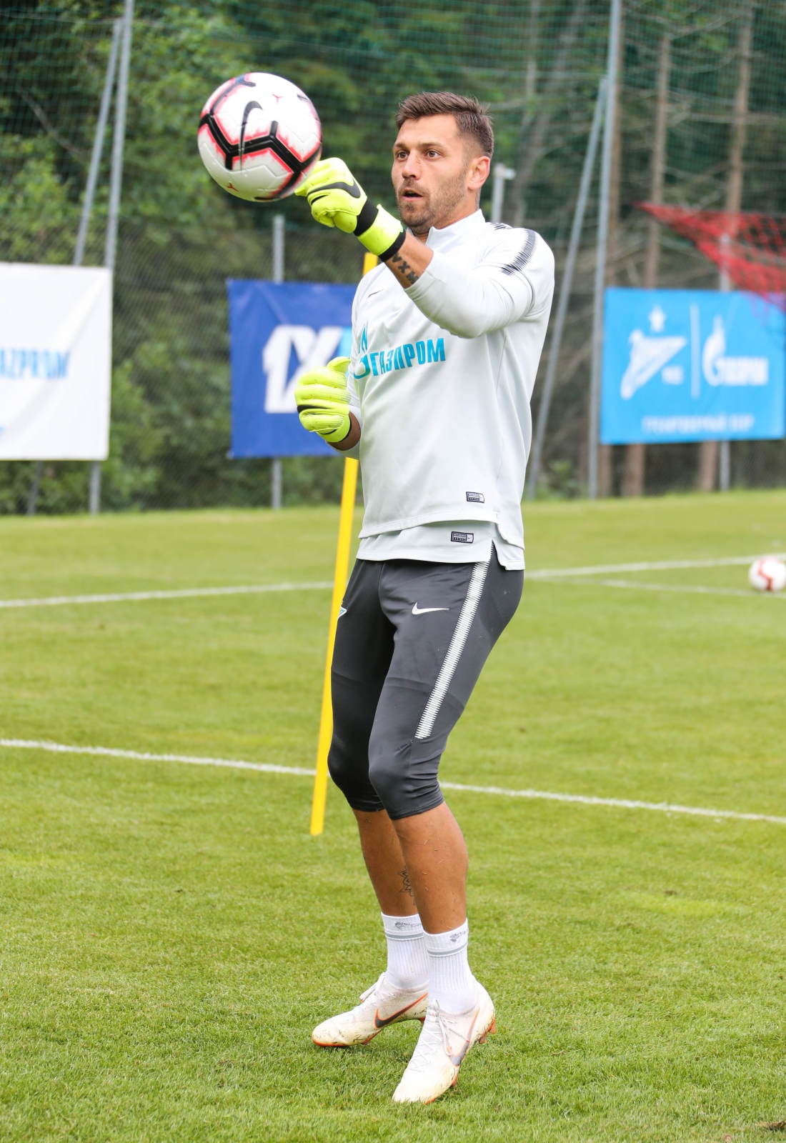 Вторые «Газпром» — тренировочные сборы в Австрии: 9 июля, утренняя тренировка