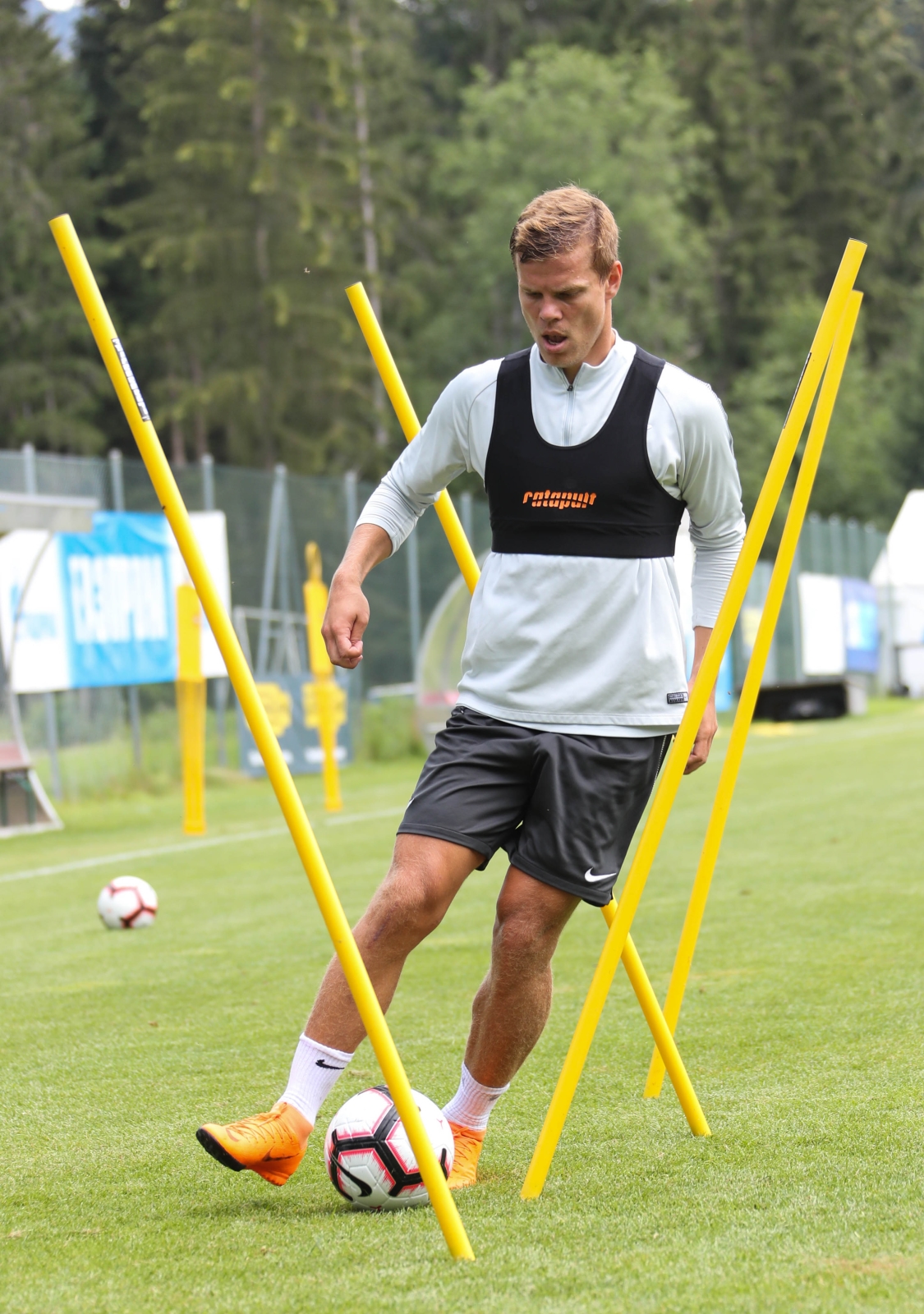 Вторые «Газпром» — тренировочные сборы в Австрии: 9 июля, утренняя тренировка