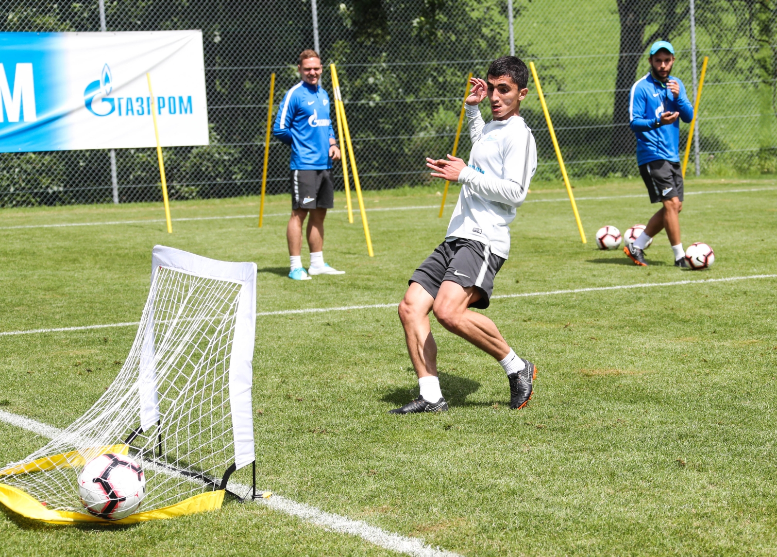 Вторые «Газпром» — тренировочные сборы в Австрии: 9 июля, утренняя тренировка