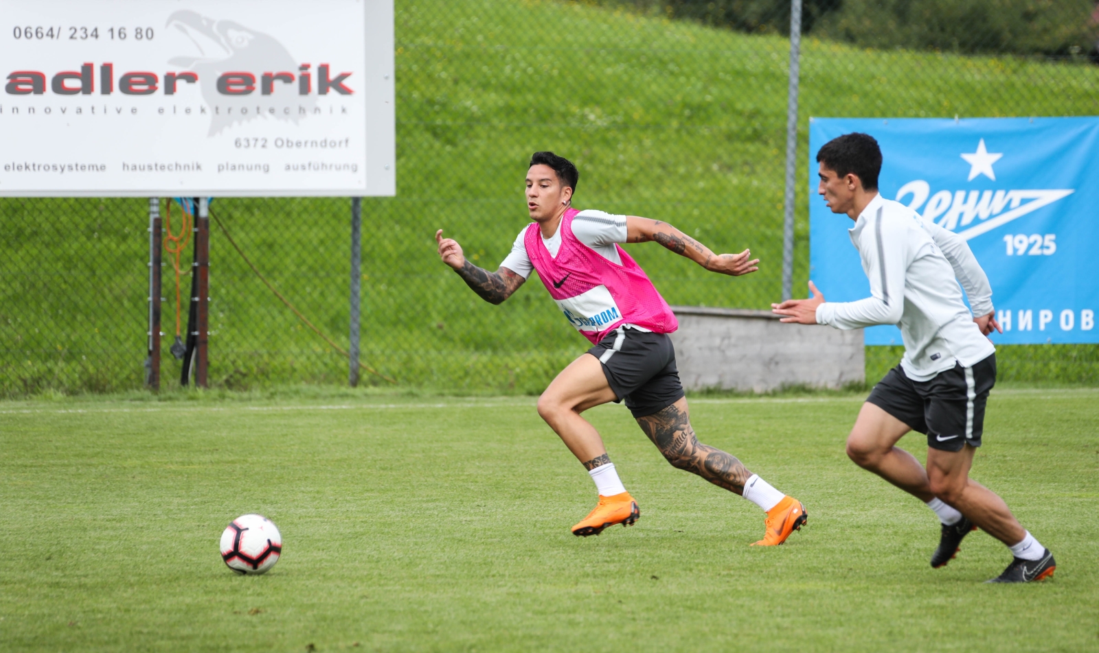 Вторые «Газпром» — тренировочные сборы в Австрии: 9 июля, утренняя тренировка