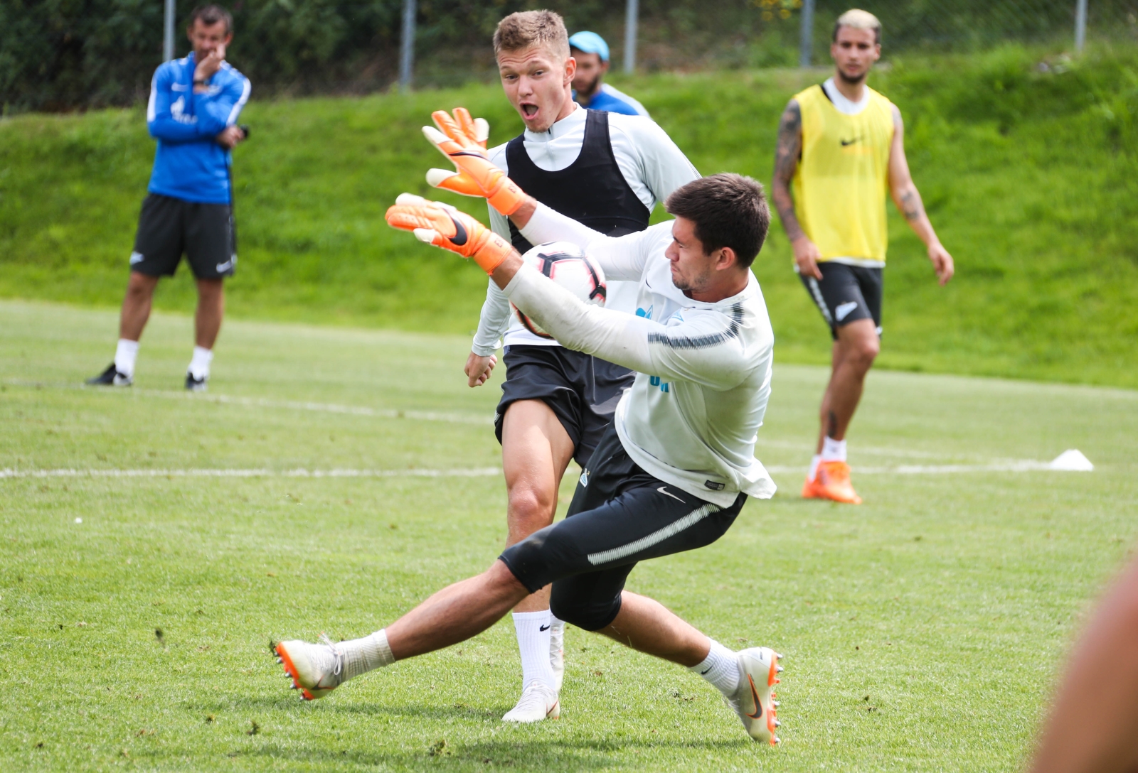 Вторые «Газпром» — тренировочные сборы в Австрии: 9 июля, утренняя тренировка