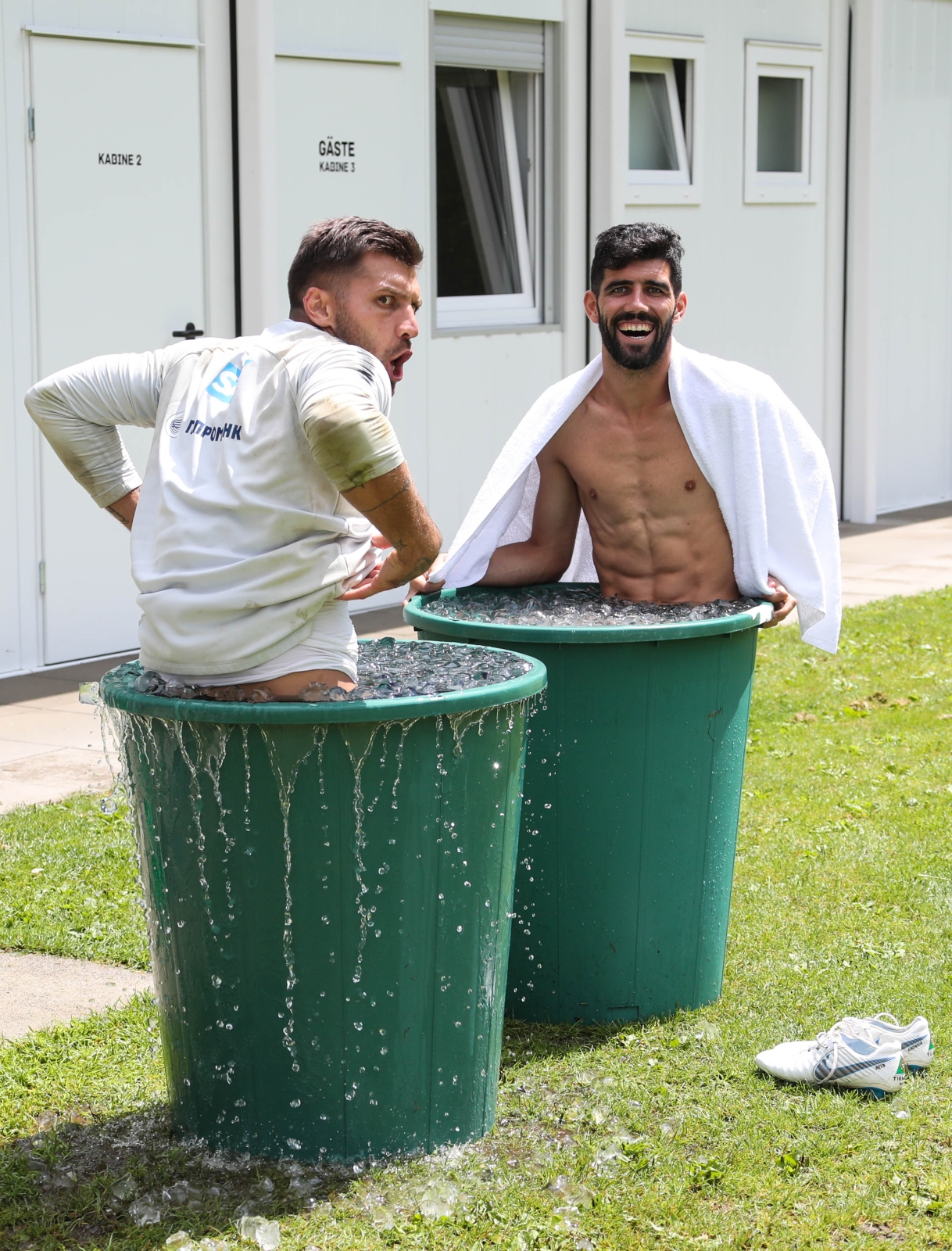 Вторые «Газпром» — тренировочные сборы в Австрии: 9 июля, утренняя тренировка
