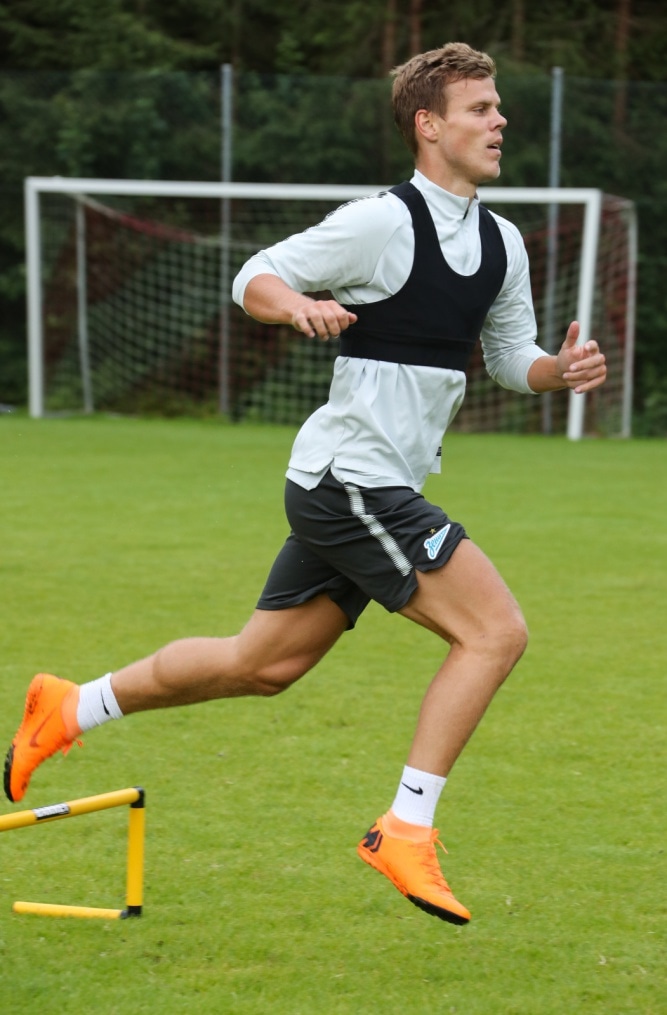 Вторые «Газпром» — тренировочные сборы в Австрии: 10 июля, вечерняя тренировка