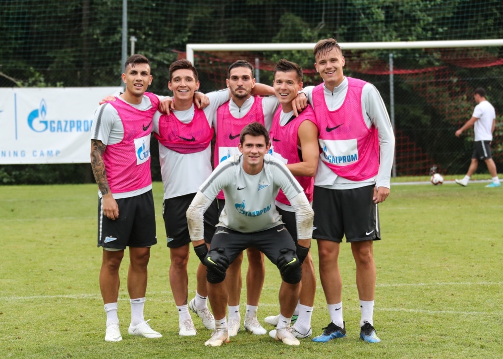 Вторые «Газпром» — тренировочные сборы в Австрии: 10 июля, вечерняя тренировка