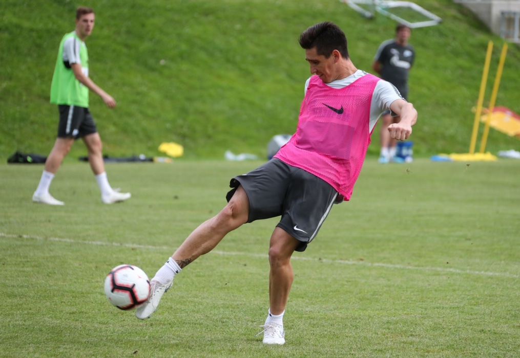 Вторые «Газпром» — тренировочные сборы в Австрии: 10 июля, вечерняя тренировка