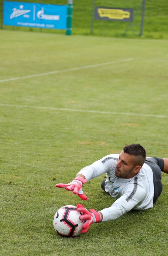 Вторые «Газпром» — тренировочные сборы в Австрии: 10 июля, вечерняя тренировка