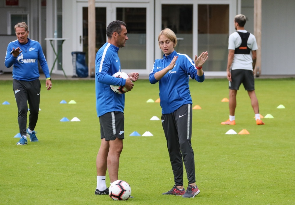 Вторые «Газпром» — тренировочные сборы в Австрии: 10 июля, вечерняя тренировка