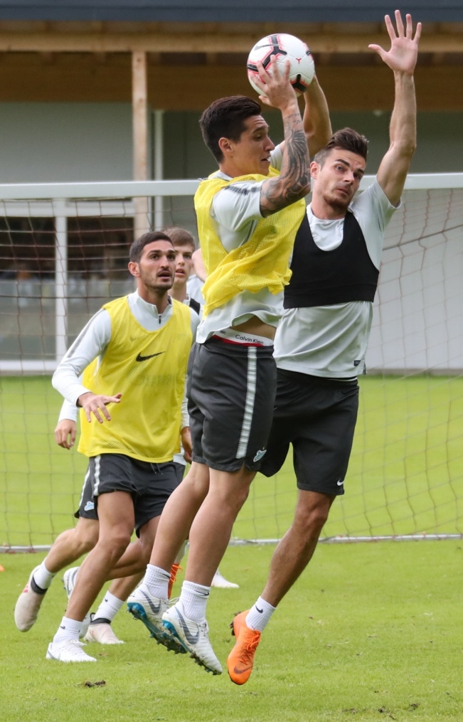 Вторые «Газпром» — тренировочные сборы в Австрии: 10 июля, вечерняя тренировка