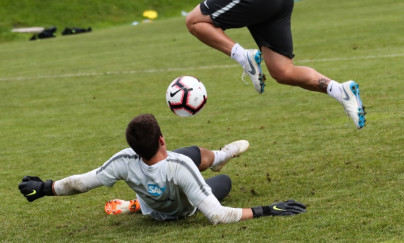 Вторые «Газпром» — тренировочные сборы в Австрии: 10 июля, вечерняя тренировка