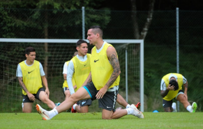 Вторые «Газпром» — тренировочные сборы в Австрии: 10 июля, вечерняя тренировка