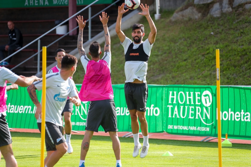 Третий «Газпром» — тренировочный сбор: 16 июля, вечерняя тренировка