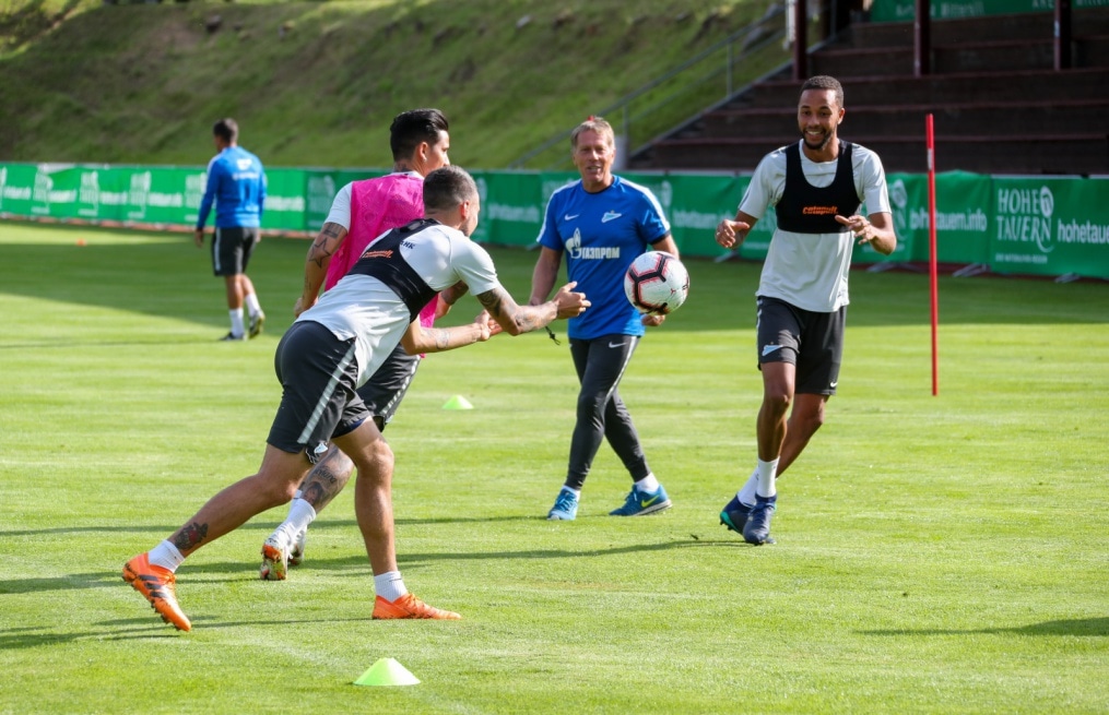 Третий «Газпром» — тренировочный сбор: 16 июля, вечерняя тренировка