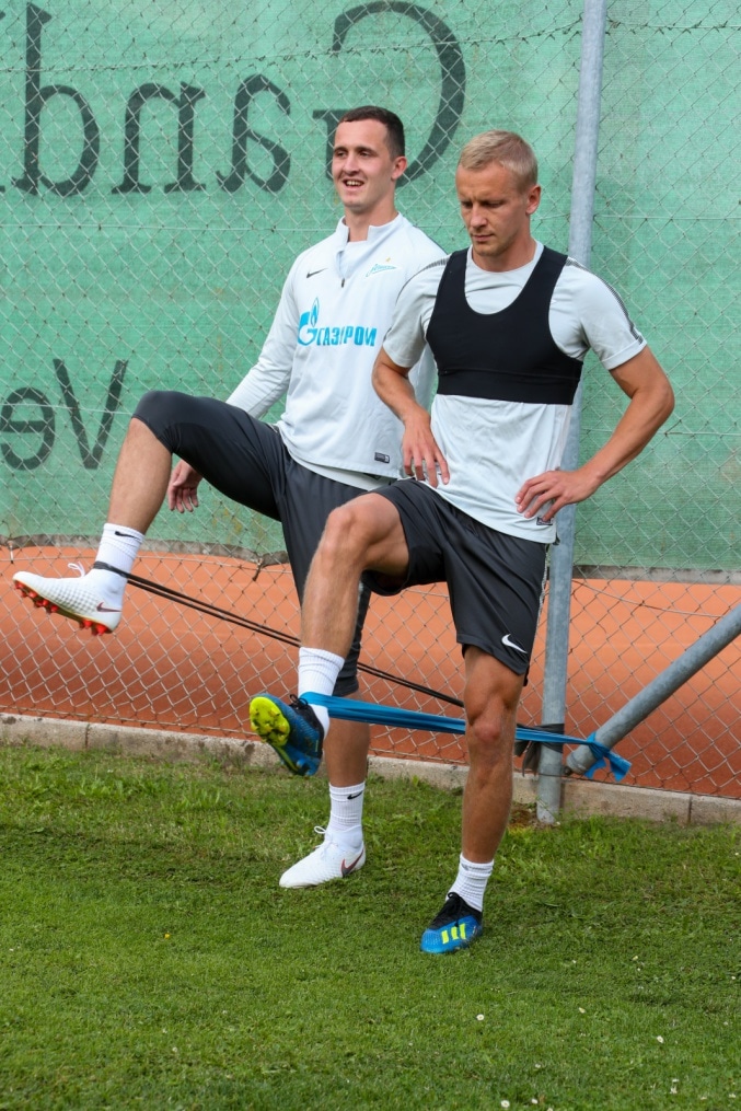 Третий «Газпром» — тренировочный сбор: 16 июля, вечерняя тренировка