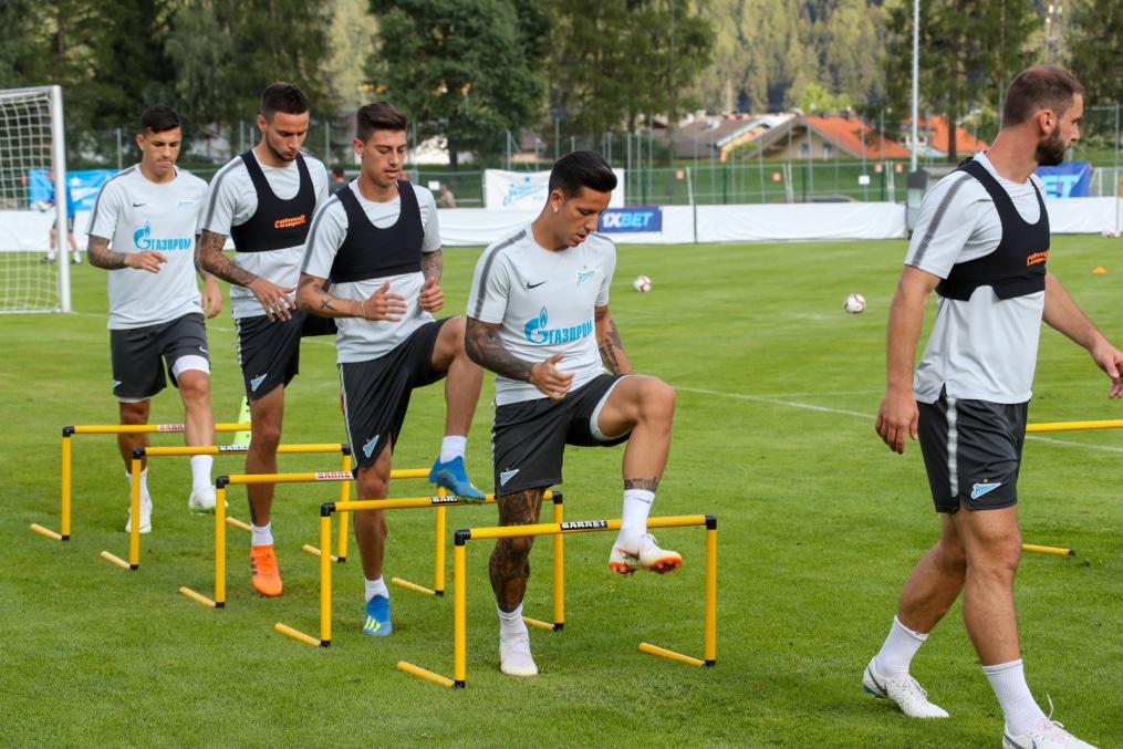 Третий «Газпром» — тренировочный сбор: 16 июля, вечерняя тренировка