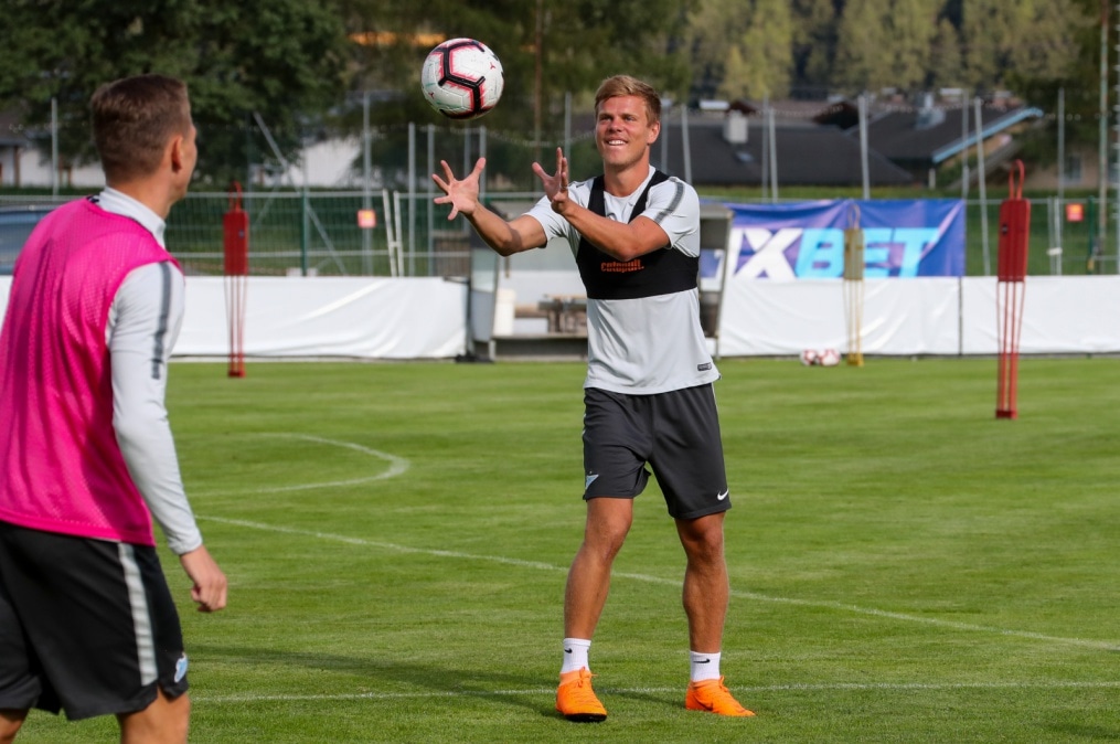 Третий «Газпром» — тренировочный сбор: 16 июля, вечерняя тренировка