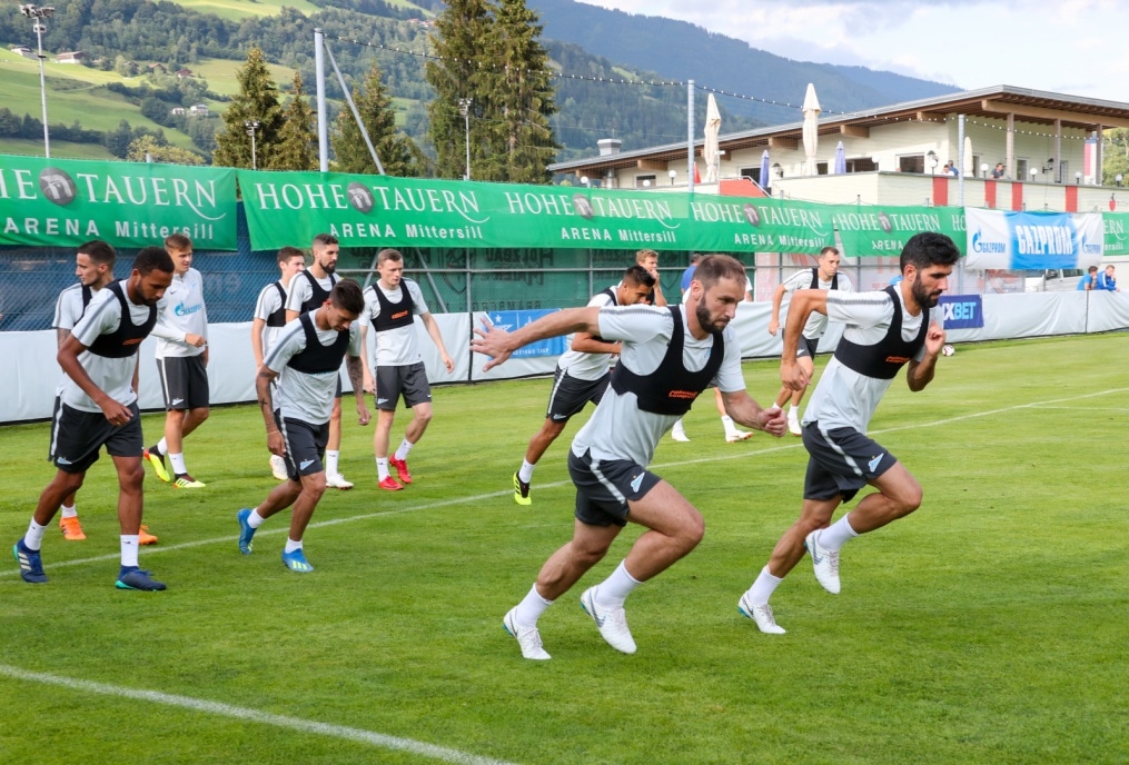 Третий «Газпром» — тренировочный сбор: 16 июля, вечерняя тренировка