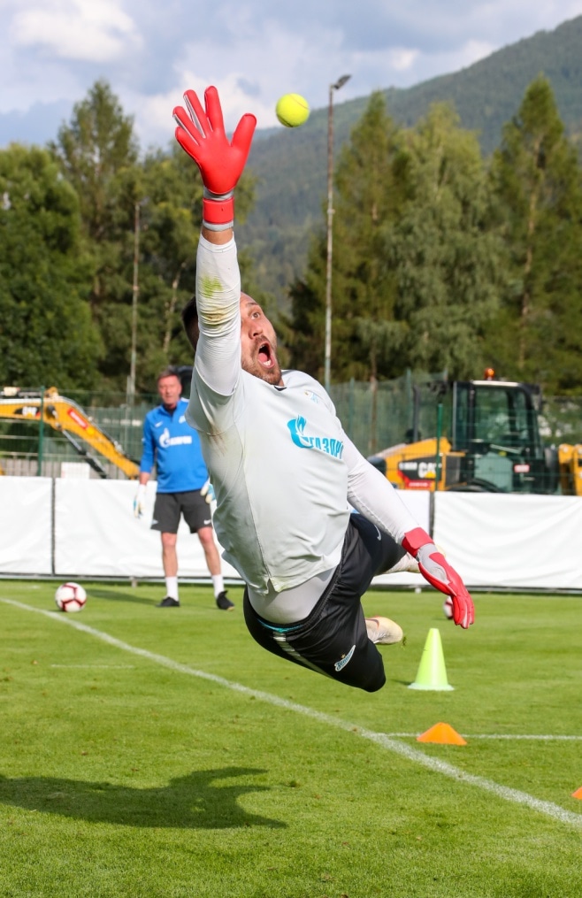 Третий «Газпром» — тренировочный сбор: 16 июля, вечерняя тренировка