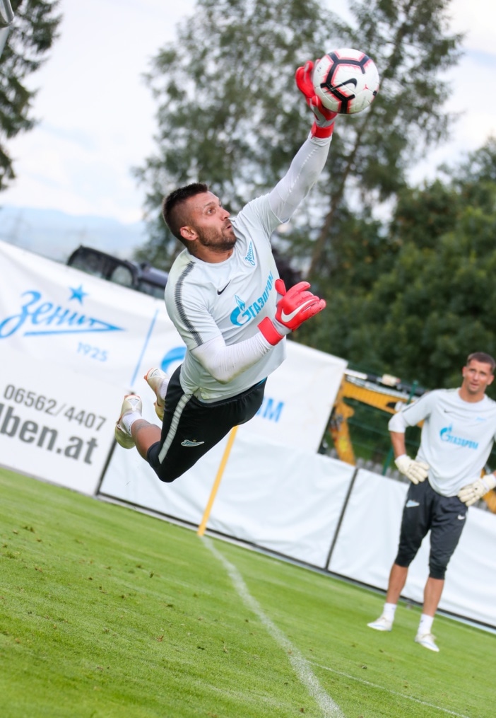 Третий «Газпром» — тренировочный сбор: 16 июля, вечерняя тренировка