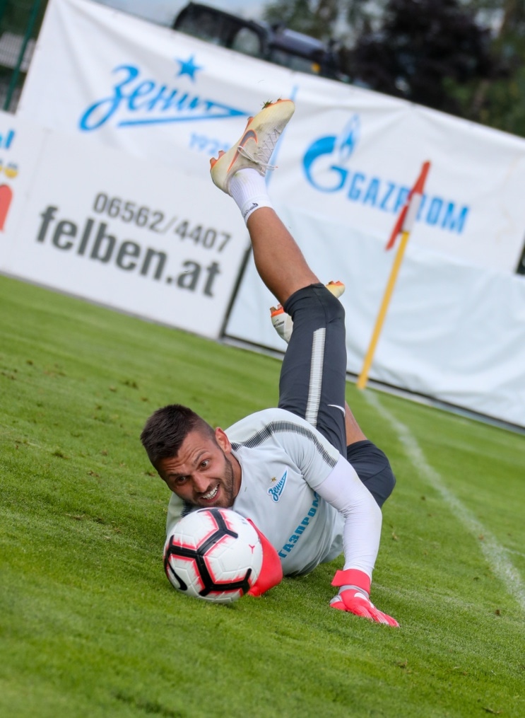 Третий «Газпром» — тренировочный сбор: 16 июля, вечерняя тренировка