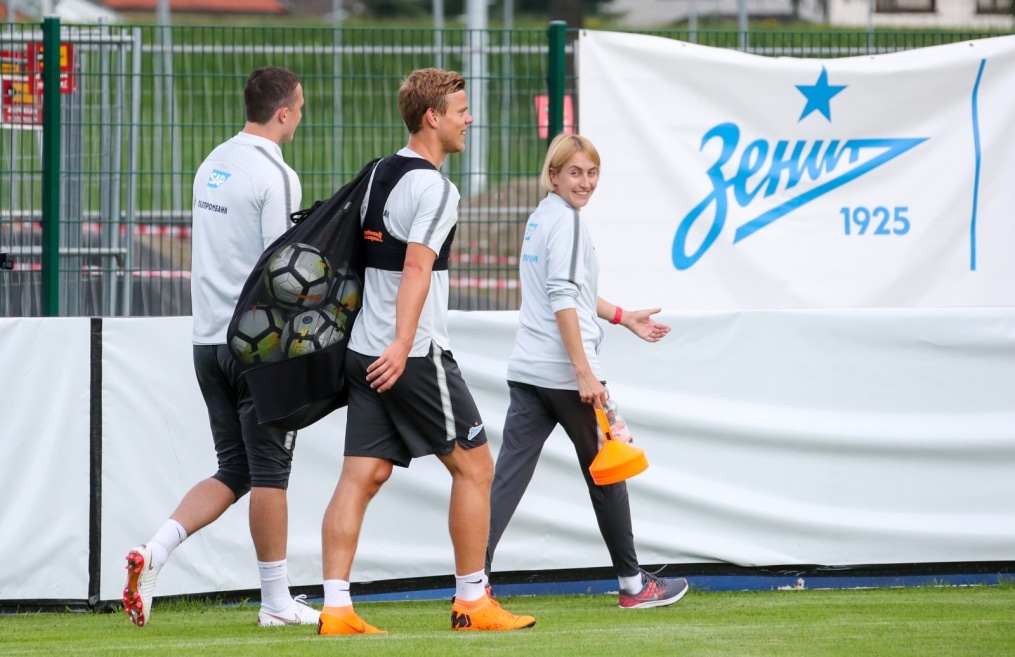 Третий «Газпром» — тренировочный сбор: 16 июля, вечерняя тренировка