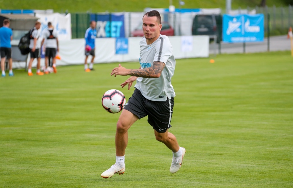 Третий «Газпром» — тренировочный сбор: 16 июля, вечерняя тренировка