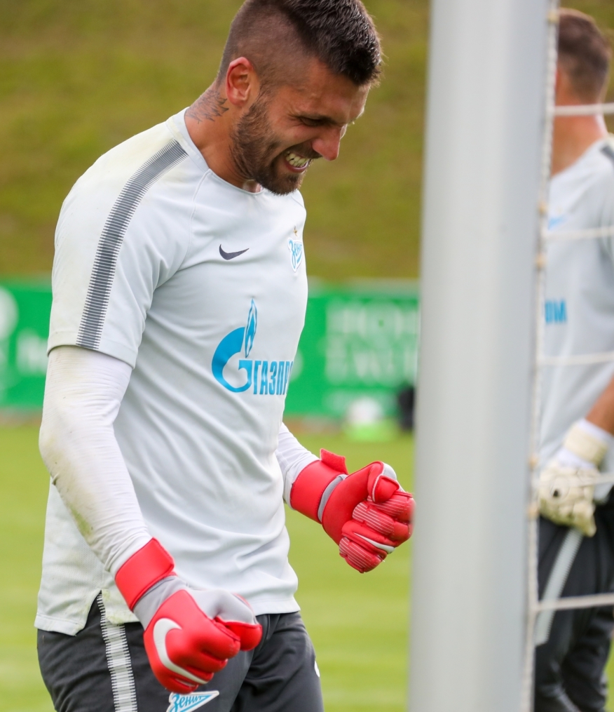 Третий «Газпром» — тренировочный сбор: 16 июля, вечерняя тренировка