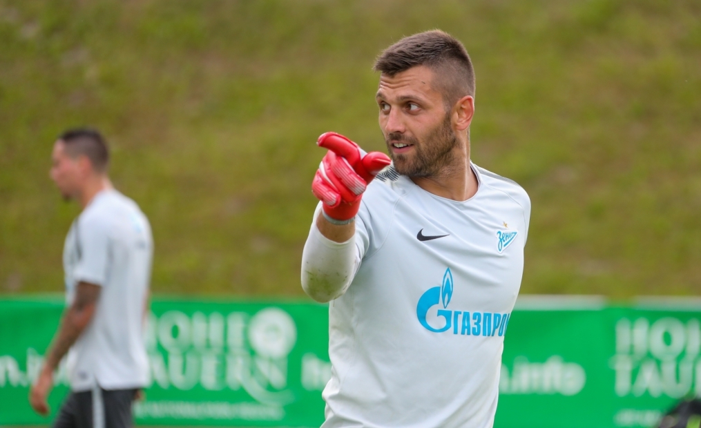 Третий «Газпром» — тренировочный сбор: 16 июля, вечерняя тренировка